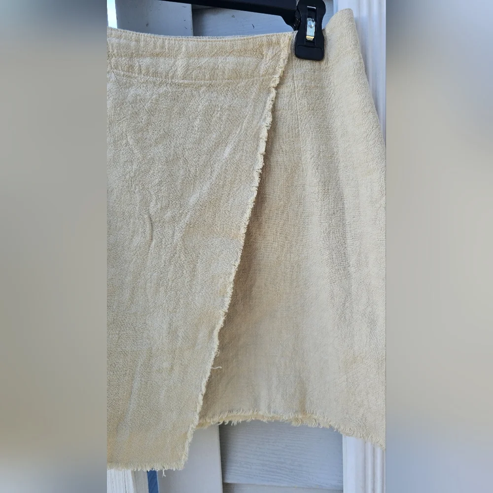 Rusty Mini Wrap Skirt - Picture 2 of 14